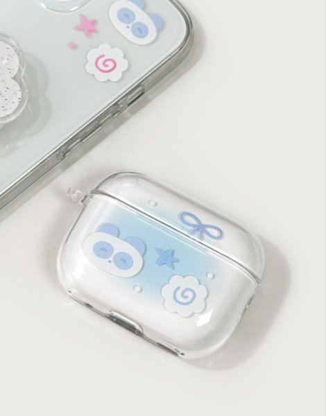 [monani studio] Panda Star Airpods Case