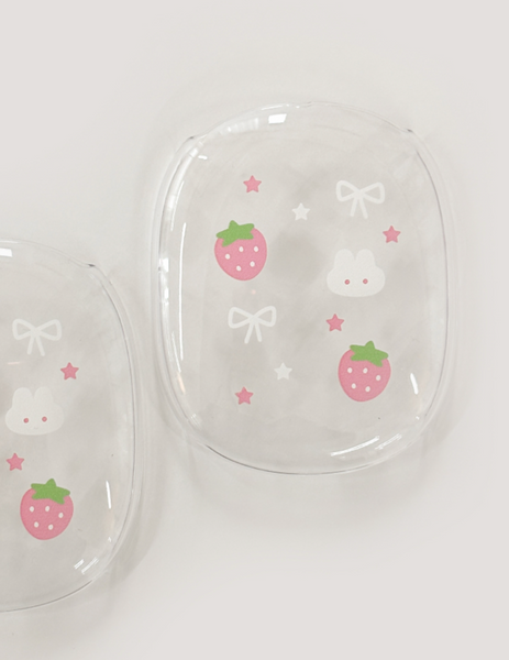 [monani studio] Strawberry Rabbit Ribbon Airpods Max Case