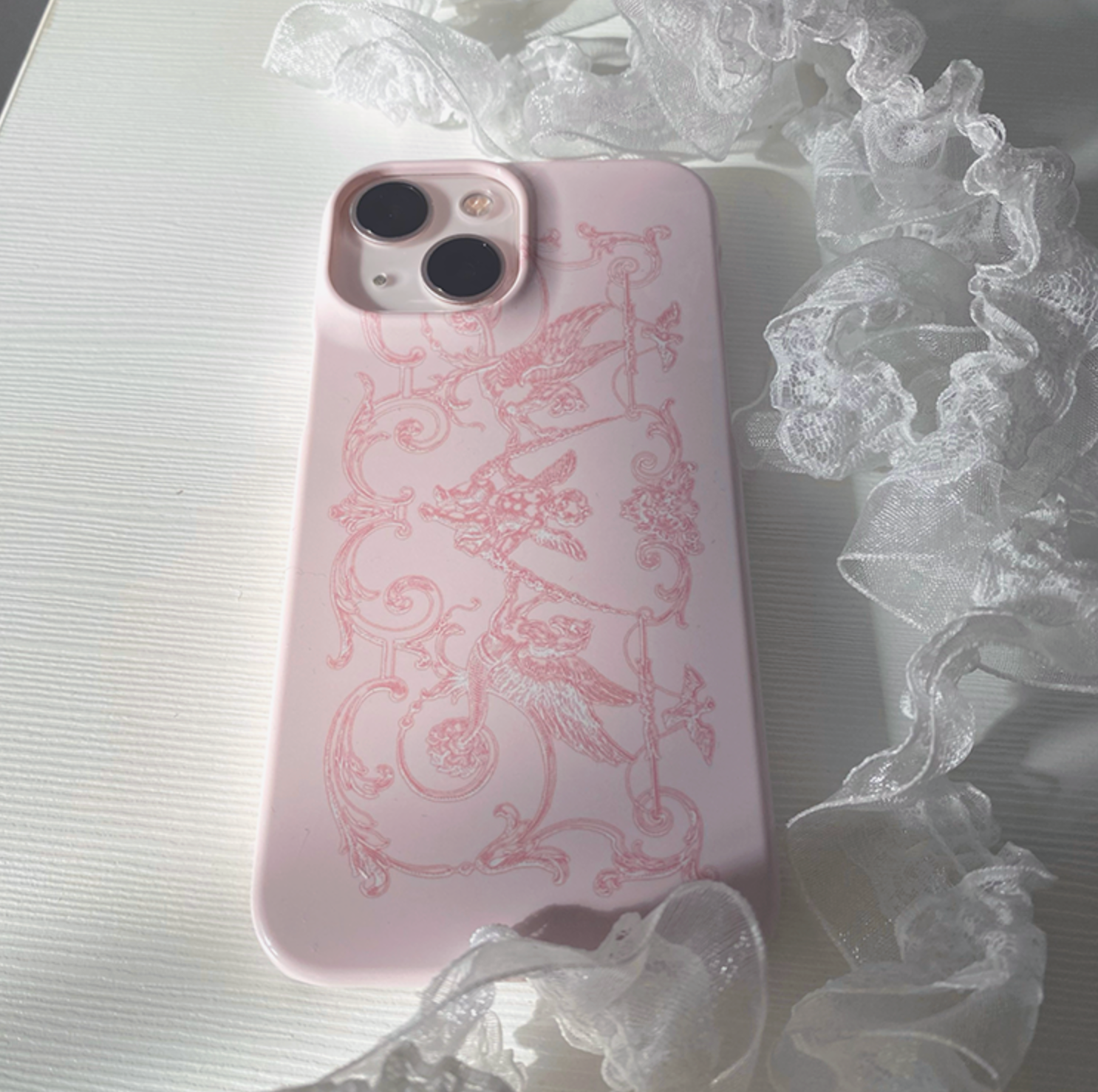 [enlunant] For My Angel Hard Case (Pink)