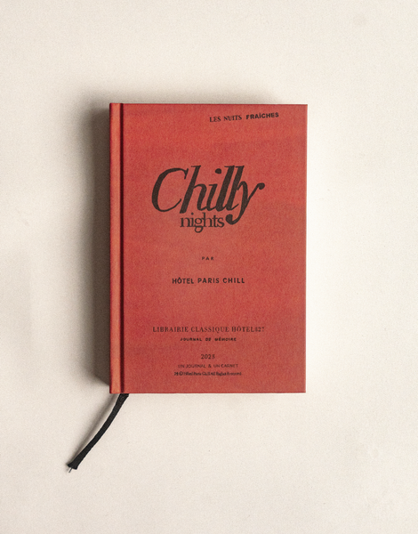 [HOTEL PARIS CHILL] 25 Old Book Journal (Chilli)