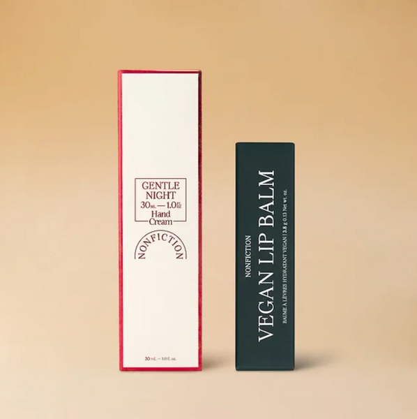 [NONFICTION] Hand Cream 30ml + Vegan Lip Balm 3.5G Gift Set