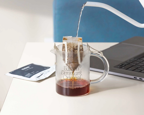 [EDITION DENMARK] Drip Bag Coffee & Glass Set 360ml