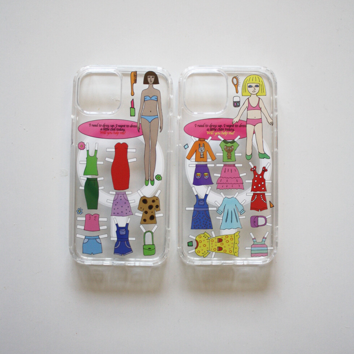 [onourovvn] [Project 20] Girl Dress Up Game Jelly Case