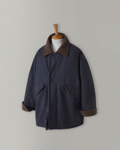 [oro] [WINTER VER.] Over Padded Hunting Walk Jacket Fog Charcoal