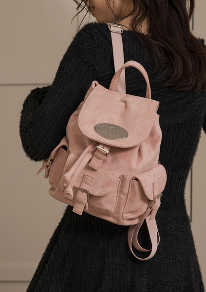 [LOTSYOU] Nostalgia Chubby Backpack Pink