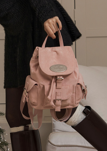 [LOTSYOU] Nostalgia Chubby Backpack Pink