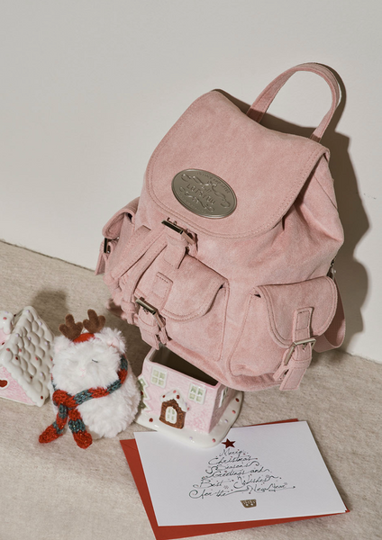 [LOTSYOU] Nostalgia Chubby Backpack Pink