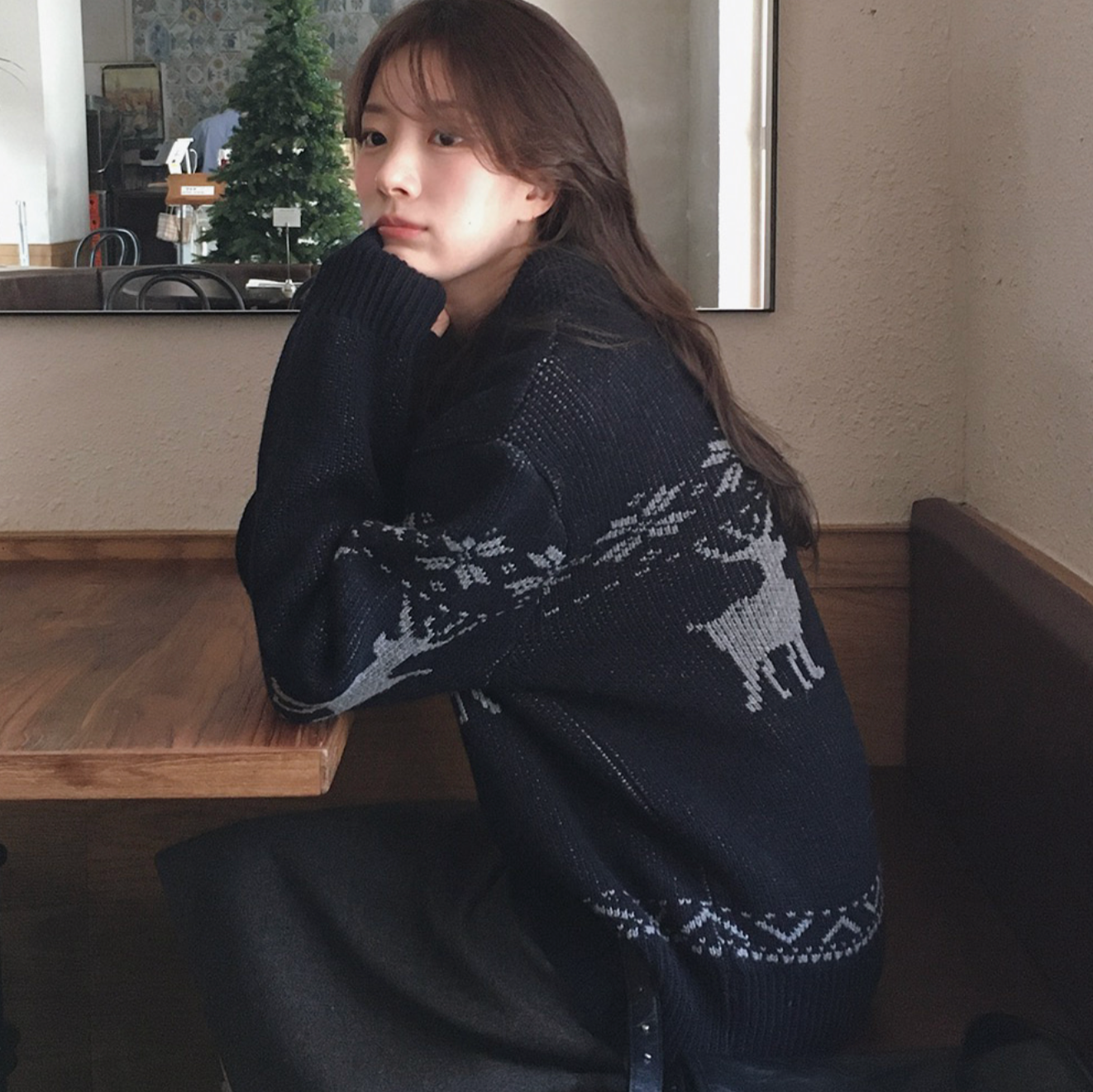 [SLOWAND] # SLOWMADE Dear & Snow Nordic Cardigan