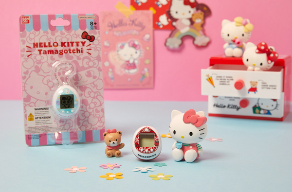 [SANRIO] Hello Kitty 50th Anniversary Damagochi Red