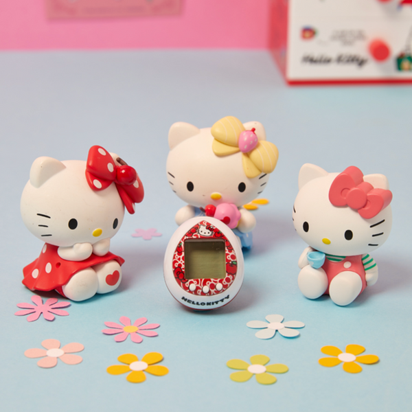 [SANRIO] Hello Kitty 50th Anniversary Damagochi Red