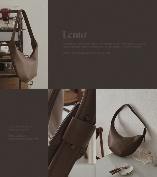 [SLOWAND] # LENTO Moon Daily Cross Bag