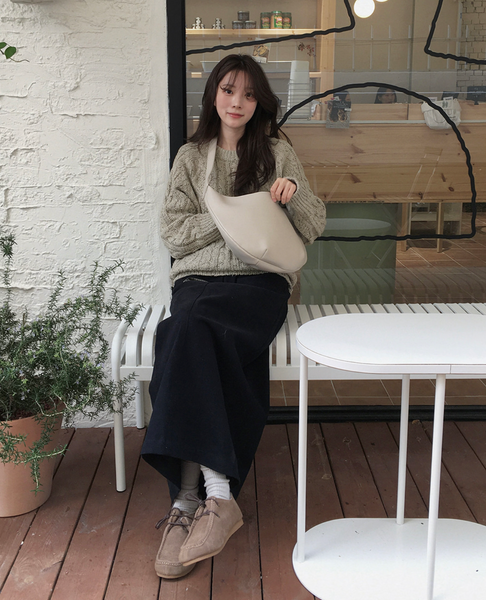 [SLOWAND] # LENTO Moon Daily Cross Bag