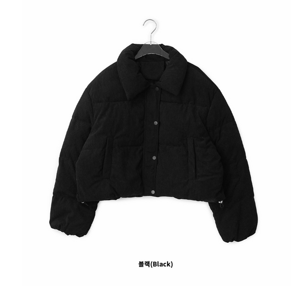 [BINARY01] Leone Corduroy Padded Jumper