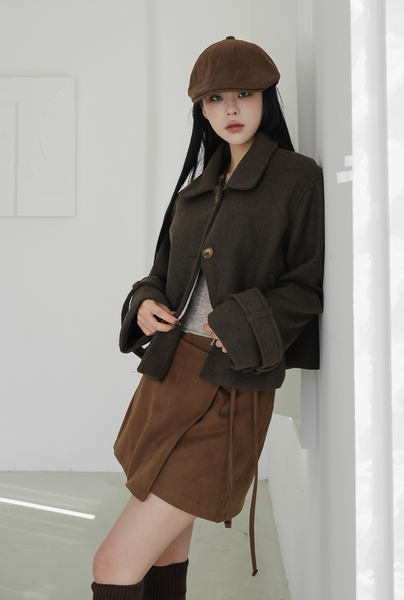 [BINARY01] Eilie Single Woolen Jacket