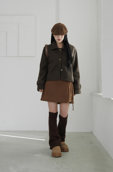 [BINARY01] Eilie Single Woolen Jacket