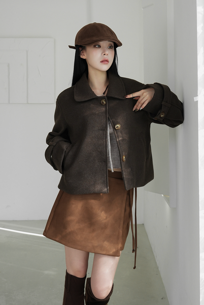 [BINARY01] Eilie Single Woolen Jacket