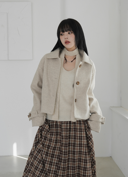 [BINARY01] Eilie Single Woolen Jacket