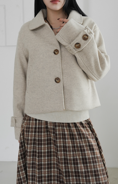 [BINARY01] Eilie Single Woolen Jacket