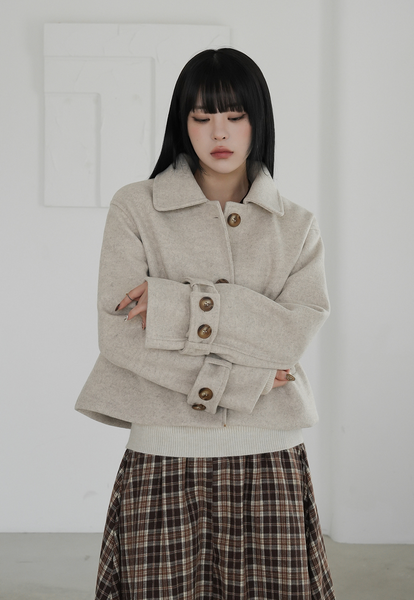 [BINARY01] Eilie Single Woolen Jacket