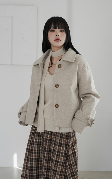 [BINARY01] Eilie Single Woolen Jacket