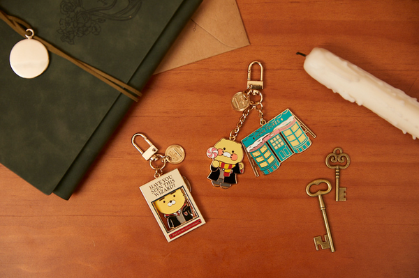 [Harry Potter x Kakao Friends] Metal Keyring