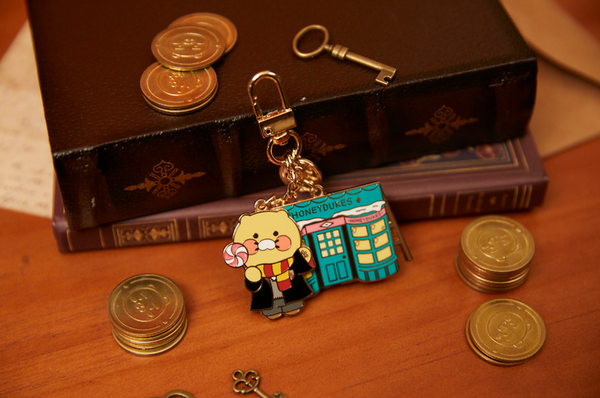 [Harry Potter x Kakao Friends] Honeydukes Metal Keyring