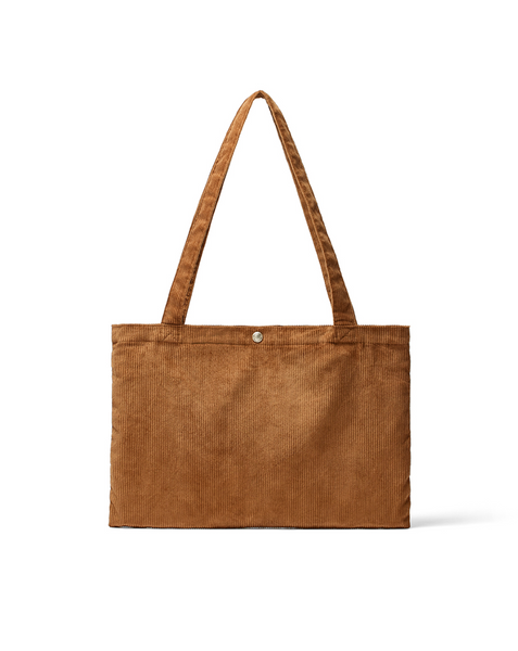 [Matin Kim] MATIN CORDUROY MIDDLE ECOBAG IN BROWN