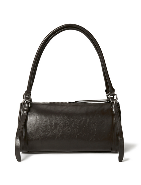 [Matin Kim] BUCKLE STRAP SHOULDER BAG IN BROWN