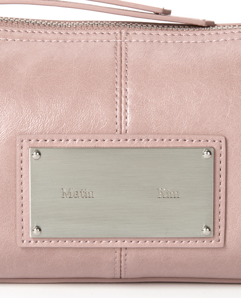 [Matin Kim] BUCKLE STRAP TWO WAY MINI BAG IN PINK