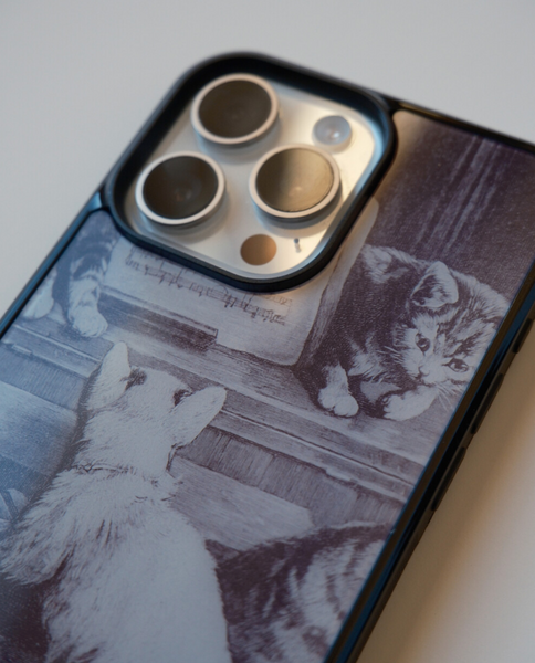 [JAZZ OR NOT] French Comfy Phone Case - Cat Calin