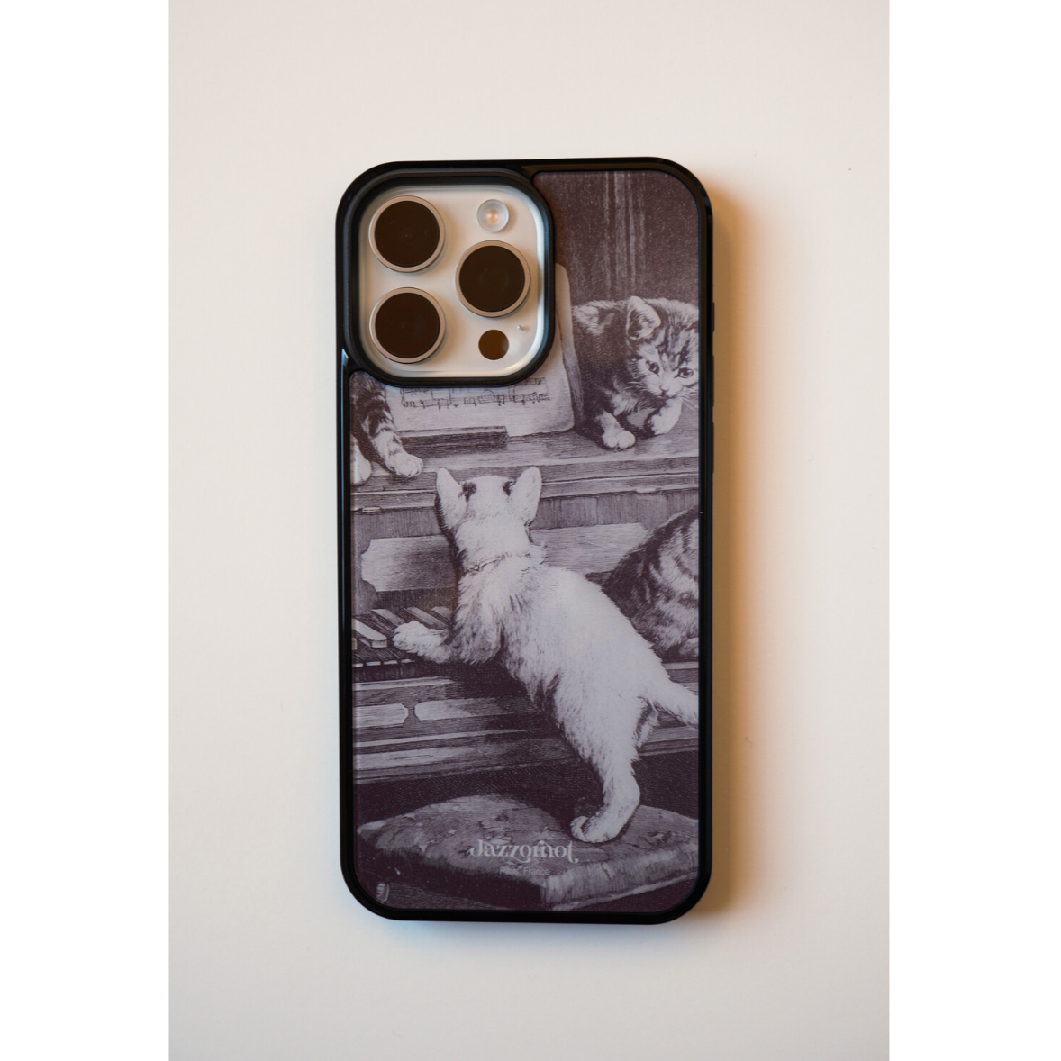 [JAZZ OR NOT] French Comfy Phone Case - Cat Calin