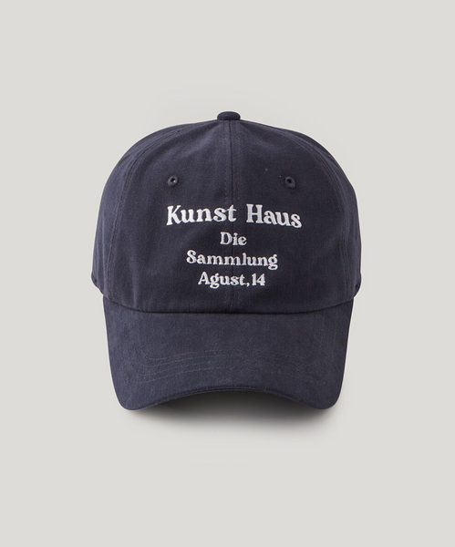 [DUMARO] Kunst Haus Cotton Ball Cap / Navy