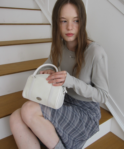 [DUMARO] Journey Small Cross Bag / Ivory