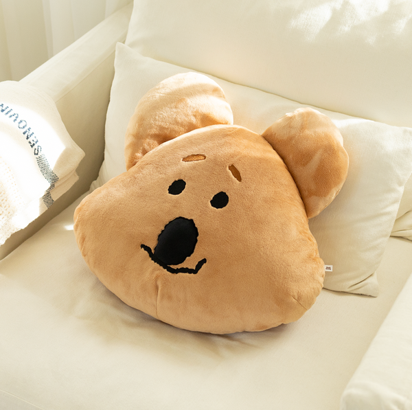 [Dinotaeng] Fluffy Face Cushion Quokka / Fatty