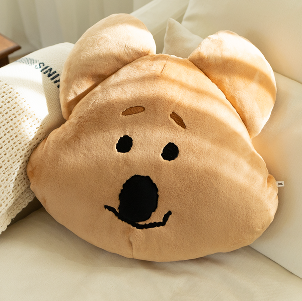 [Dinotaeng] Fluffy Face Cushion Quokka / Fatty