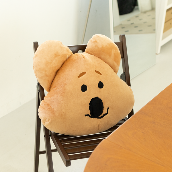 [Dinotaeng] Fluffy Face Cushion Quokka / Fatty