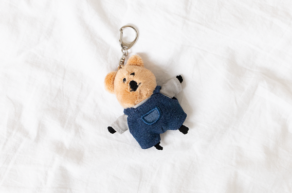 [Dinotaeng] COCOCUP Flat fur Keychain