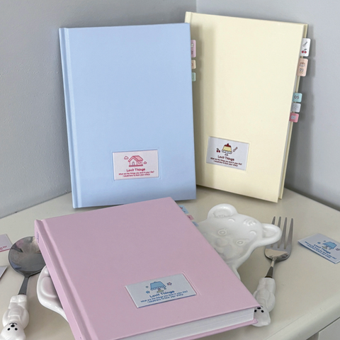 [WANNATHIS] Lovit Things Label Diary Set