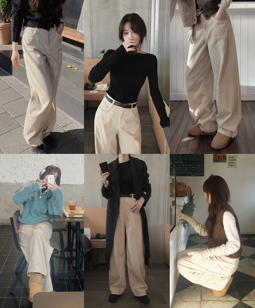 [SLOWAND] # SLOWMADE Our Line Corduroy Pants