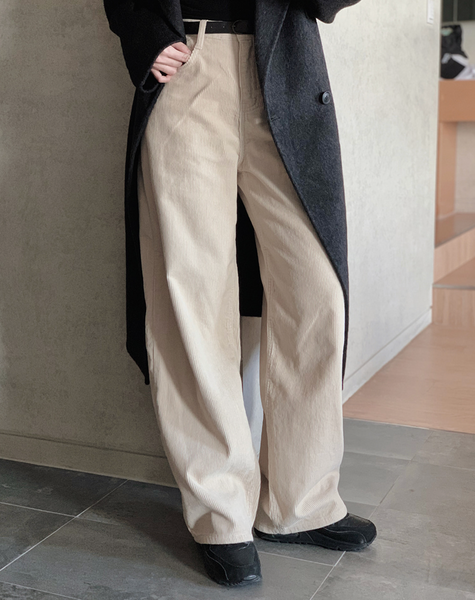 [SLOWAND] # SLOWMADE Our Line Corduroy Pants