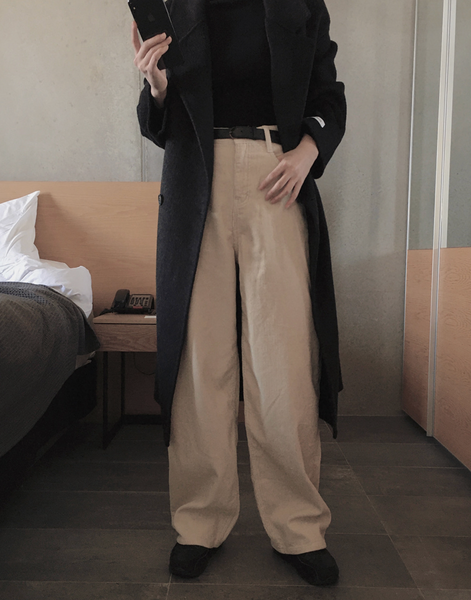 [SLOWAND] # SLOWMADE Our Line Corduroy Pants