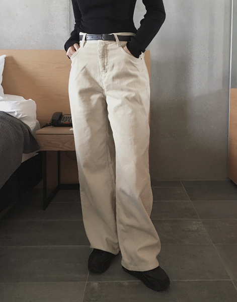 [SLOWAND] # SLOWMADE Our Line Corduroy Pants