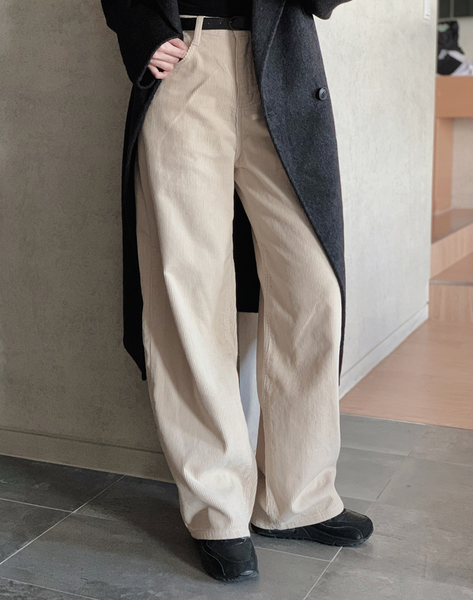 [SLOWAND] # SLOWMADE Our Line Corduroy Pants