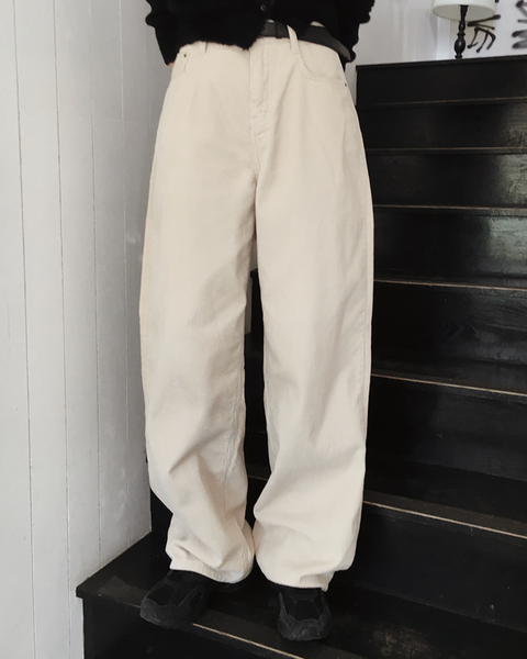 [SLOWAND] # SLOWMADE Our Line Corduroy Pants