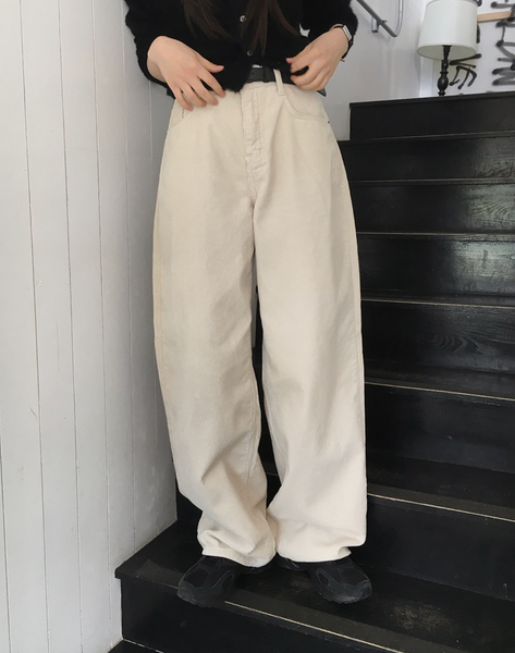 [SLOWAND] # SLOWMADE Our Line Corduroy Pants