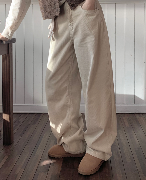 [SLOWAND] # SLOWMADE Our Line Corduroy Pants