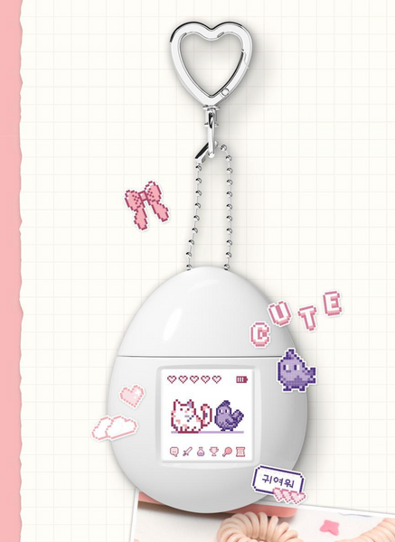 [MUMĆHIT] Tamagotchi Keyring Hand Cream