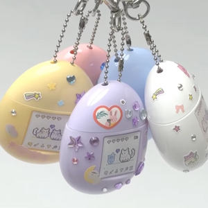 [MUMĆHIT] Tamagotchi Keyring Hand Cream