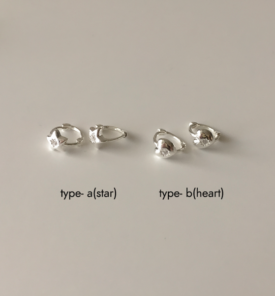 [moat] Stellar Onetouch Earring (silver925)