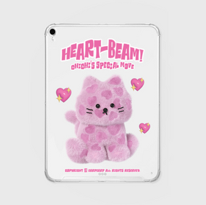 [earp earp] HEART BEAM CHICHI Ipad Clear Hard Case